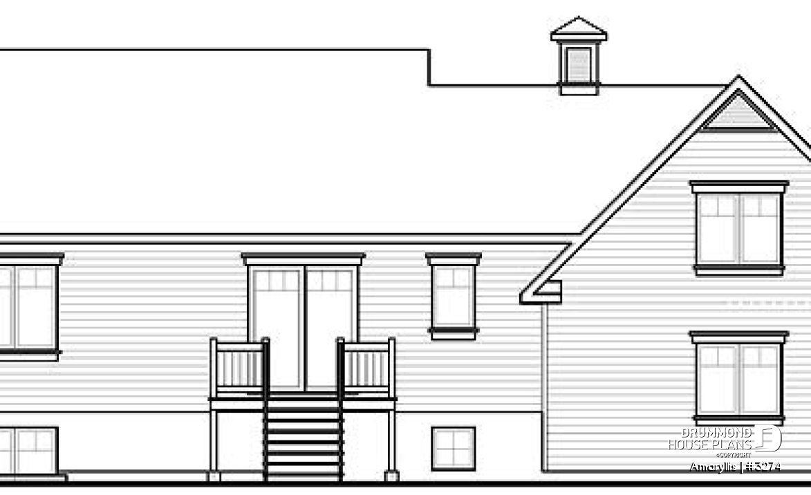 rear elevation - Amaryllis