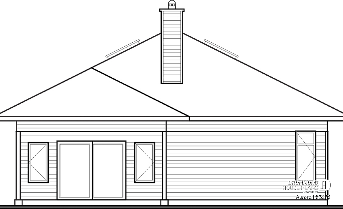 rear elevation - Aurora