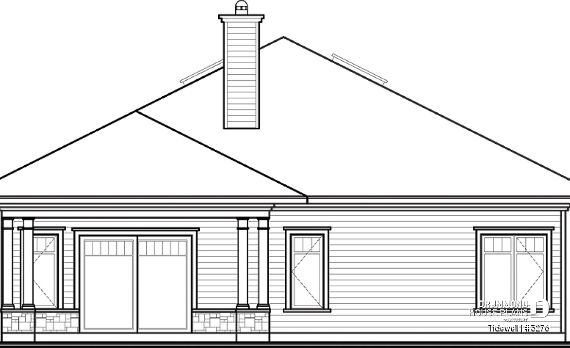 rear elevation - Tidewell