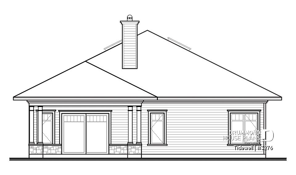 rear elevation - Tidewell