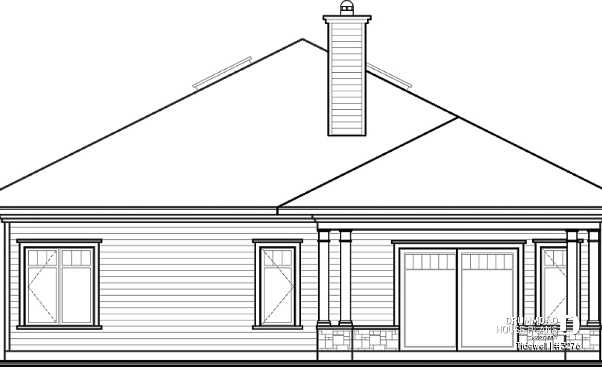 rear elevation - Tidewell