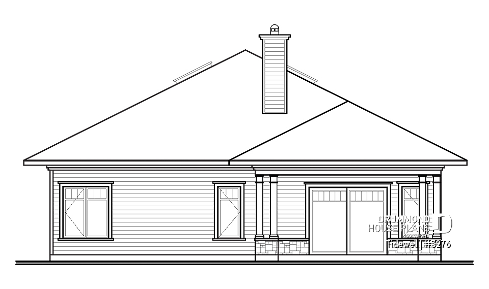 rear elevation - Tidewell