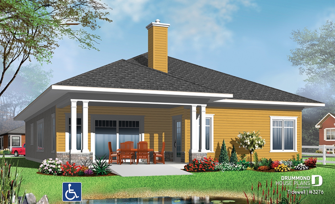 Rear view - BASE MODEL - Tidewell