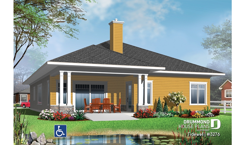 Rear view - BASE MODEL - Tidewell