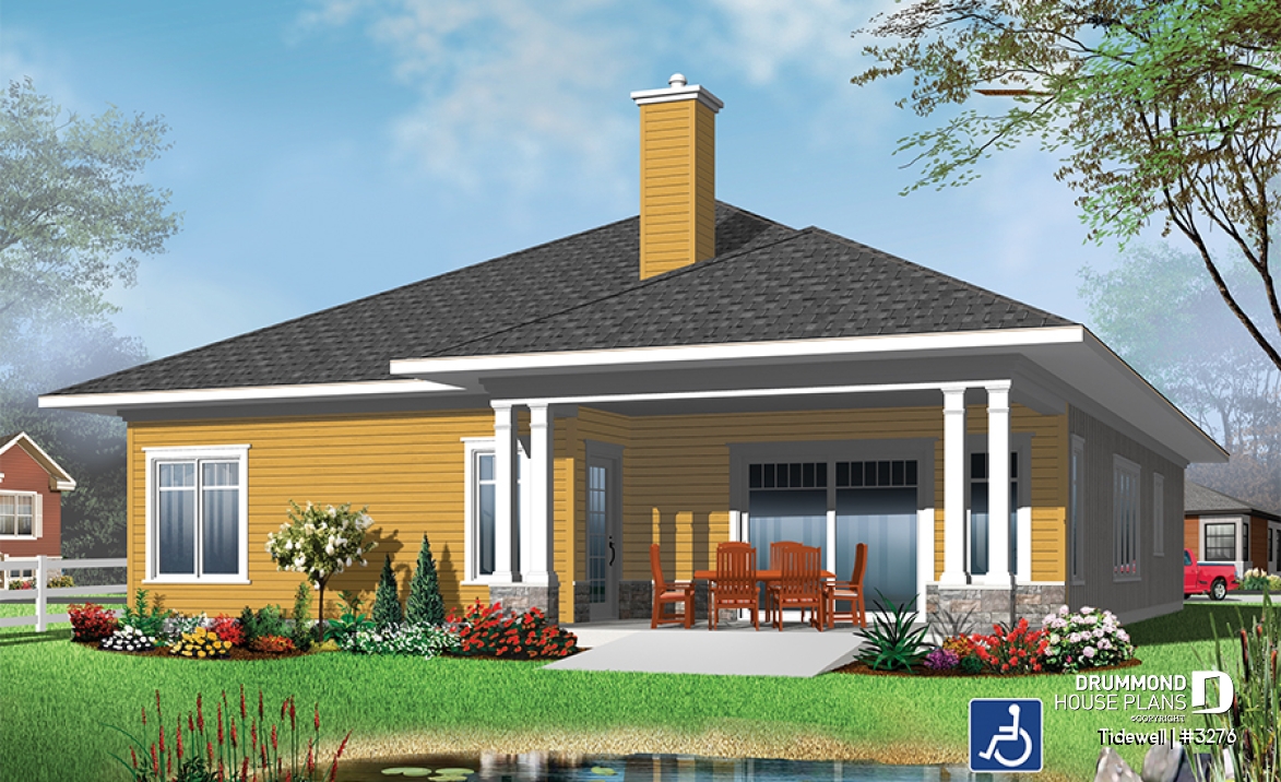 Rear view - BASE MODEL - Tidewell
