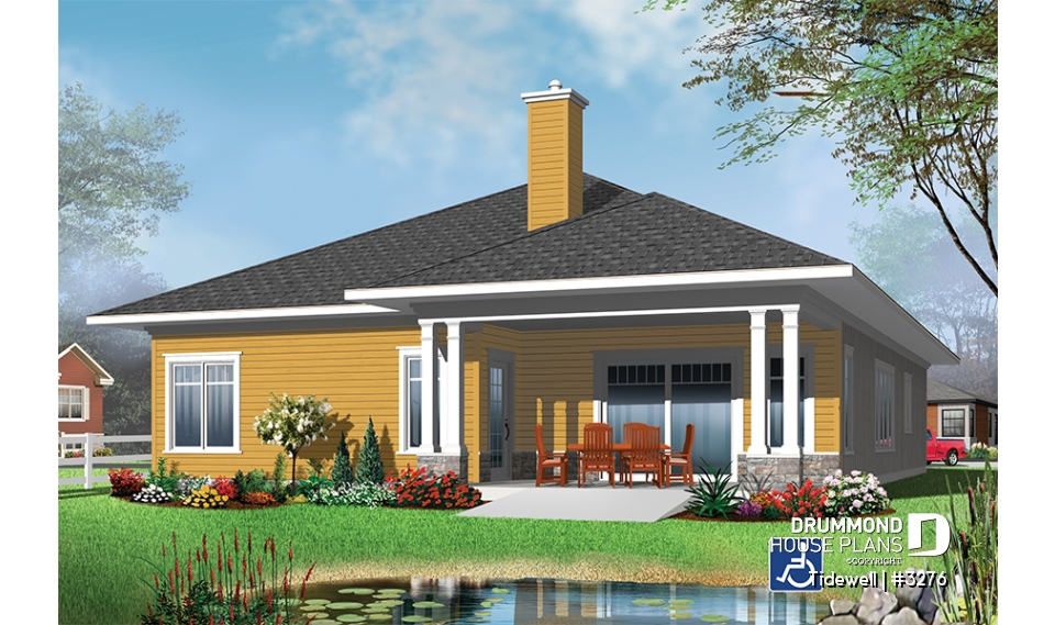 Rear view - BASE MODEL - Tidewell