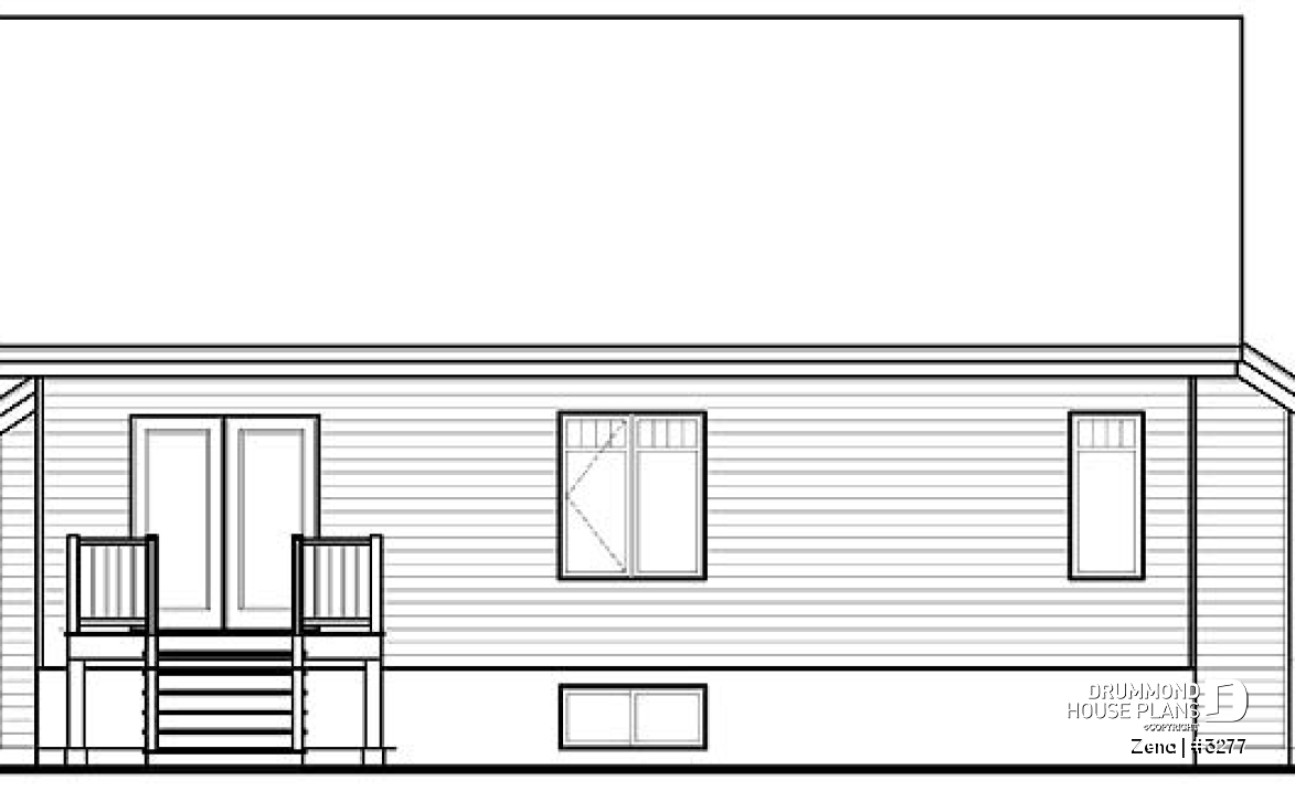 rear elevation - Zena