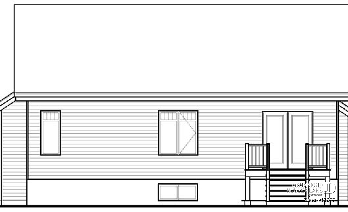 rear elevation - Zena