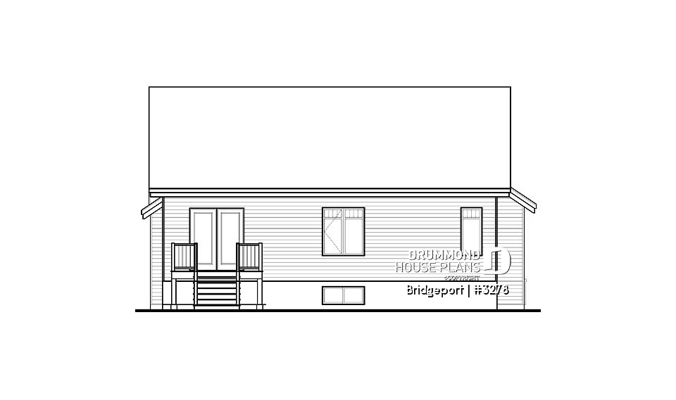 rear elevation - Bridgeport