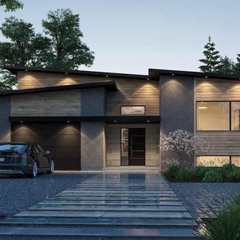 rear elevation - Lambert