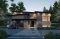front - BASE MODEL - Contemporary split-entry home design with 2 to 5 bedrooms, home office, garage and more! - Lambert