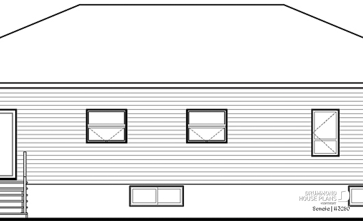 rear elevation - Sonata