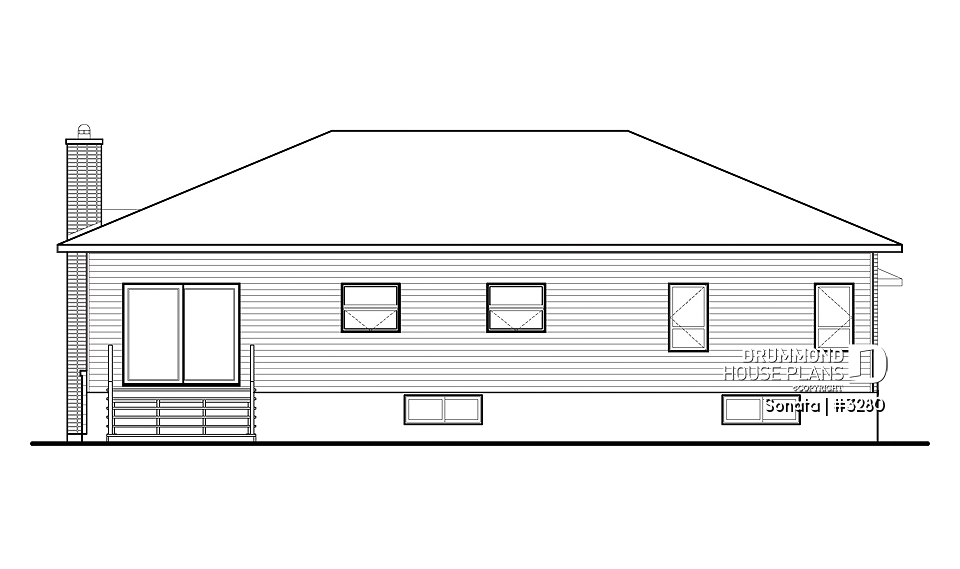 rear elevation - Sonata
