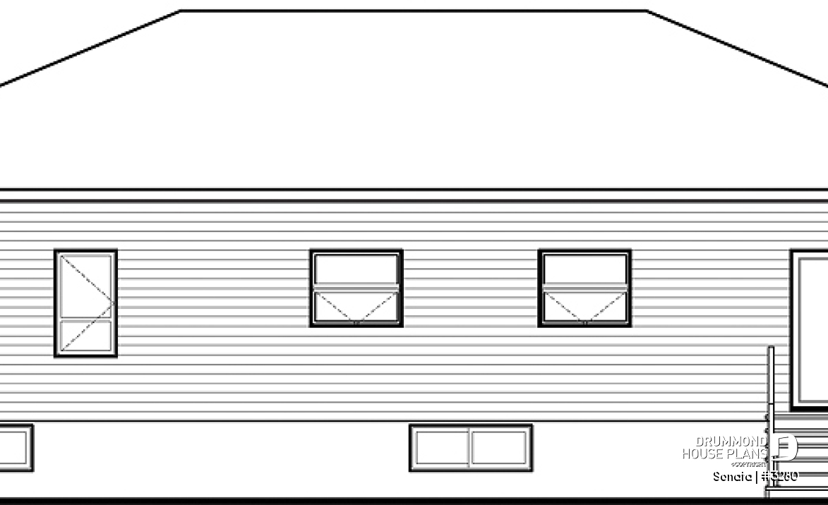 rear elevation - Sonata