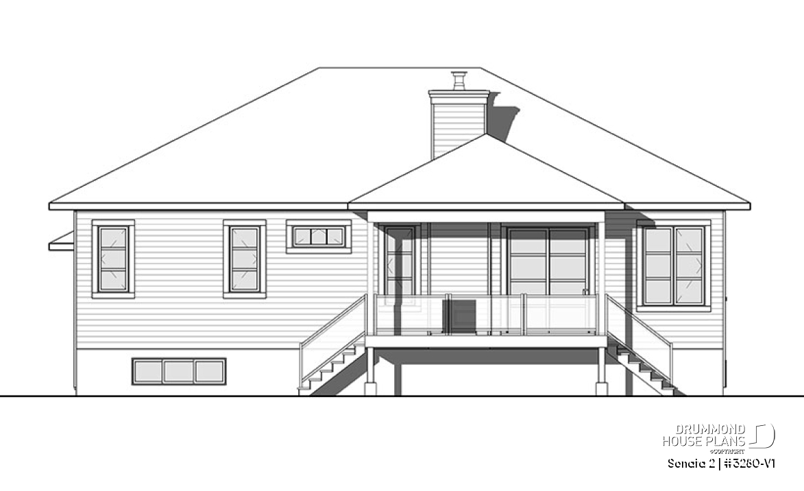 rear elevation - Sonata 2