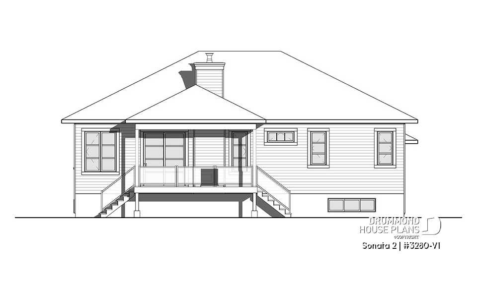 rear elevation - Sonata 2