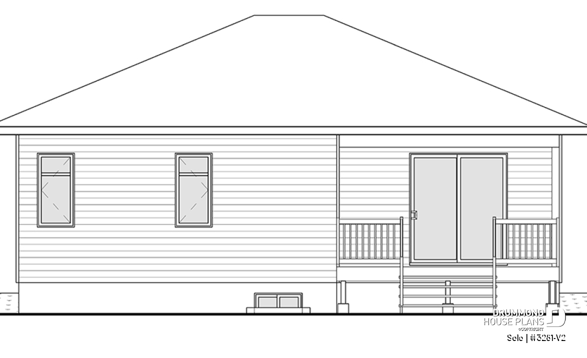 rear elevation - Solo