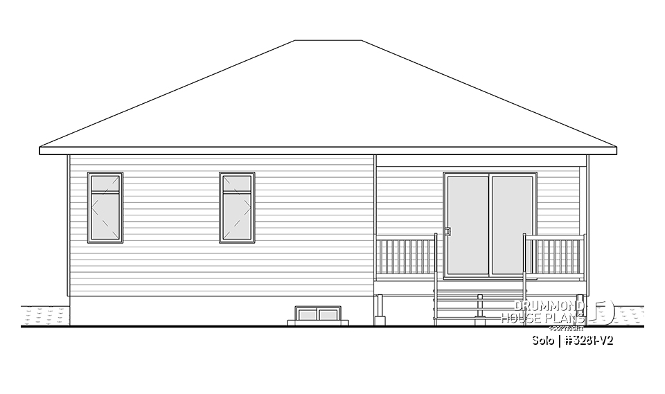 rear elevation - Solo