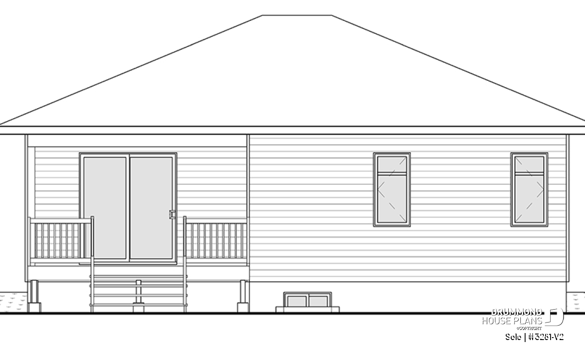 rear elevation - Solo