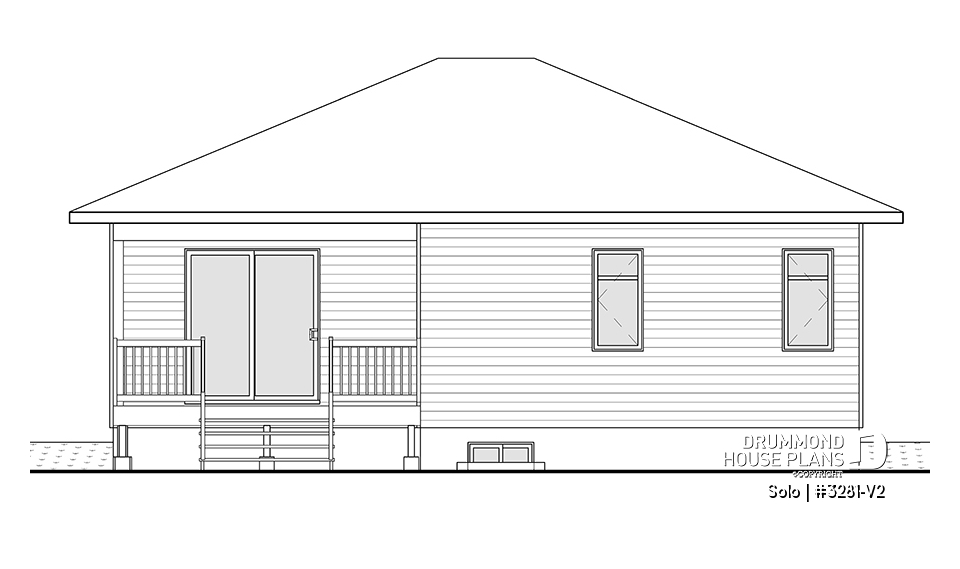 rear elevation - Solo