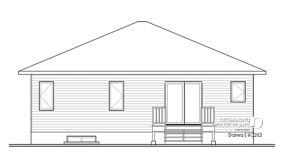 rear elevation - Darma