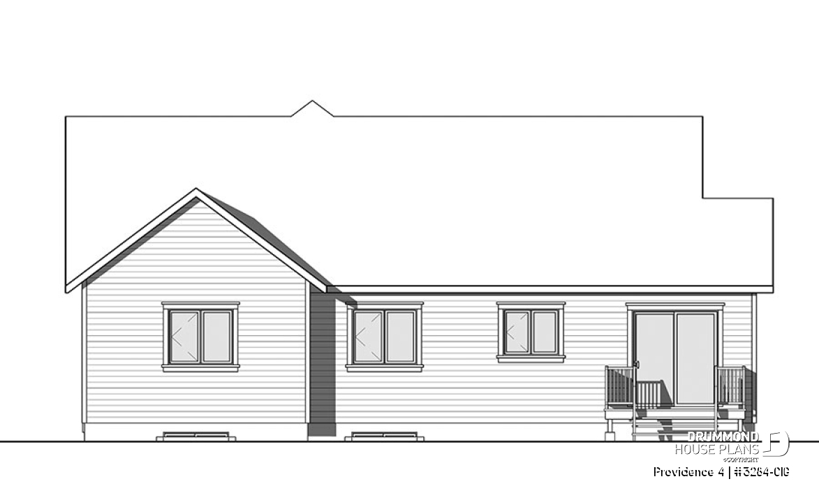 Rear view - BASE MODEL - Providence 4
