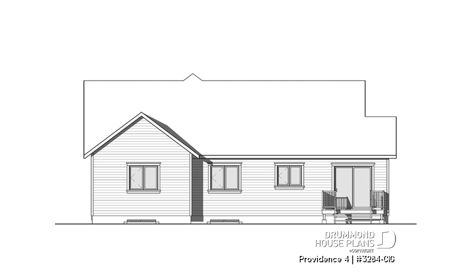 Rear view - BASE MODEL - Providence 4