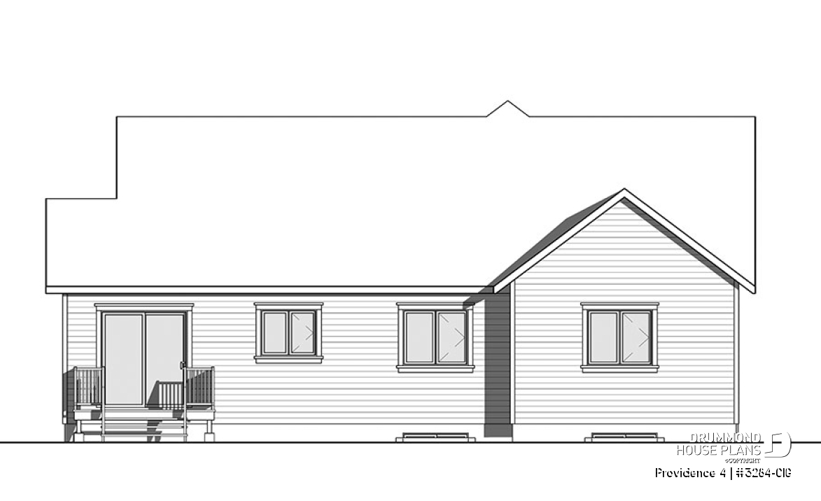 Rear view - BASE MODEL - Providence 4