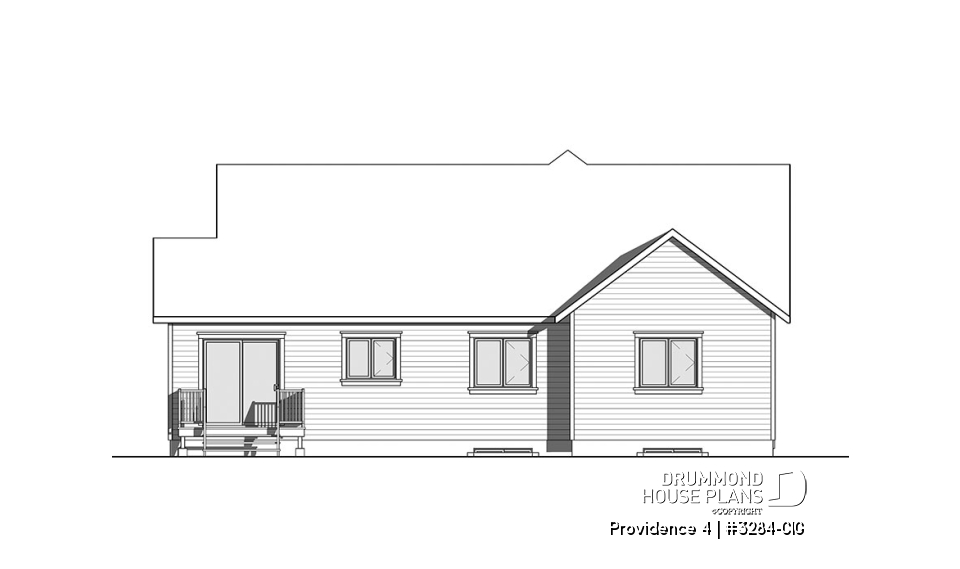 Rear view - BASE MODEL - Providence 4