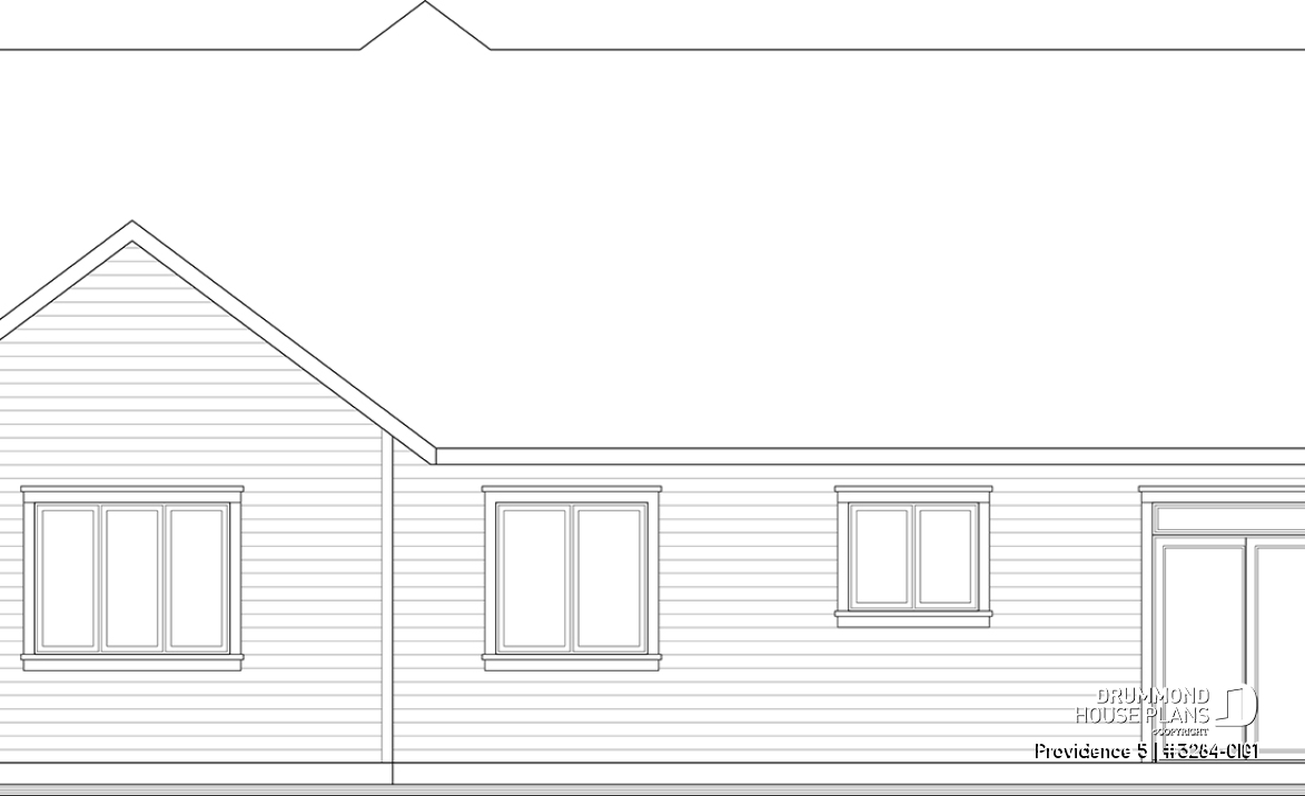 rear elevation - Providence 5
