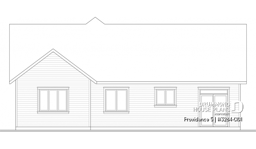 rear elevation - Providence 5