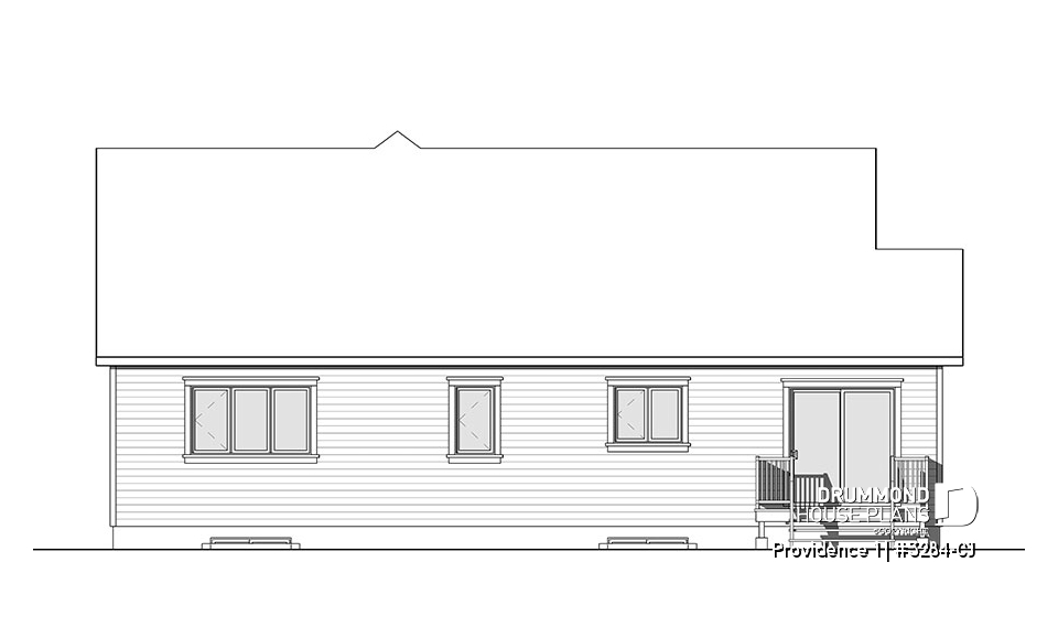 rear elevation - Providence 1