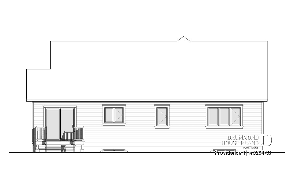 rear elevation - Providence 1