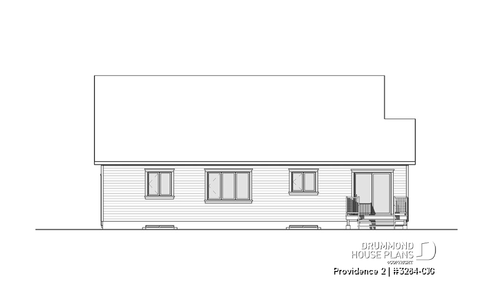 rear elevation - Providence 2