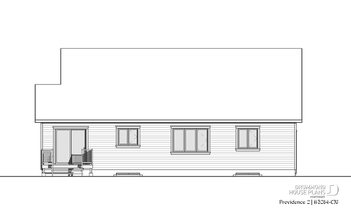 rear elevation - Providence 2