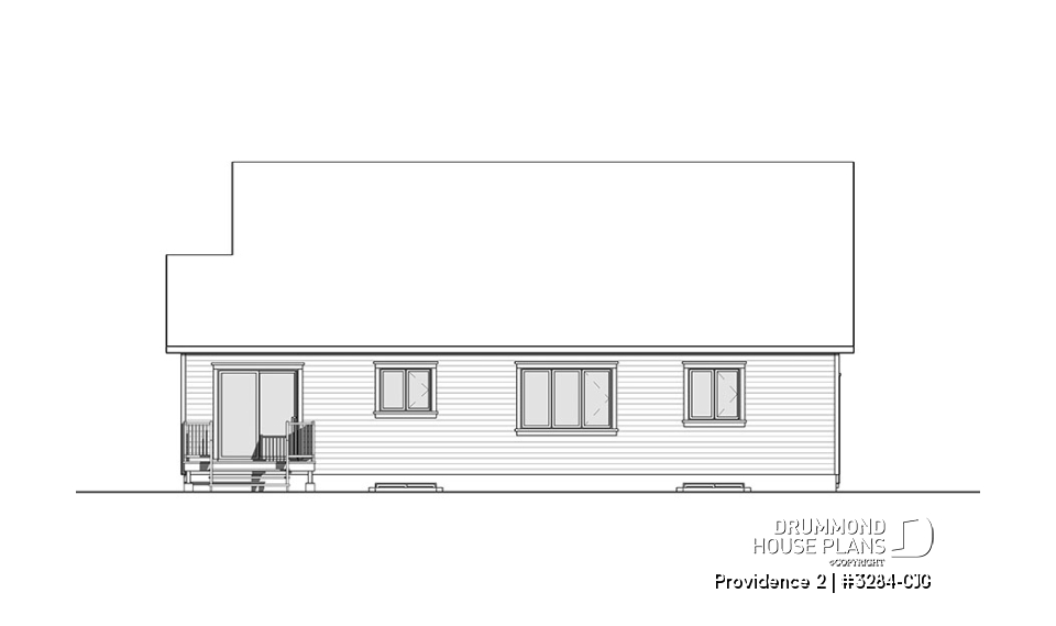 rear elevation - Providence 2