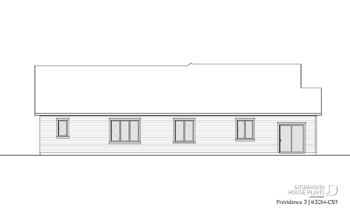 rear elevation - Providence 3