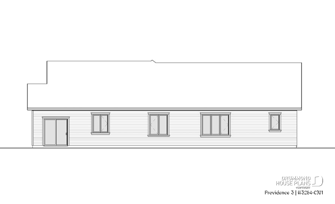 rear elevation - Providence 3