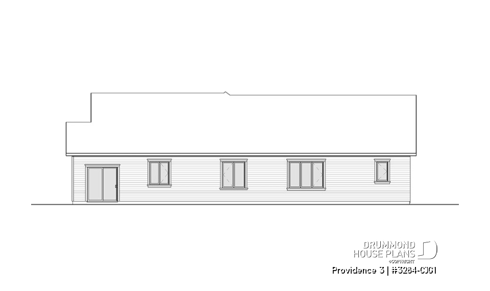 rear elevation - Providence 3