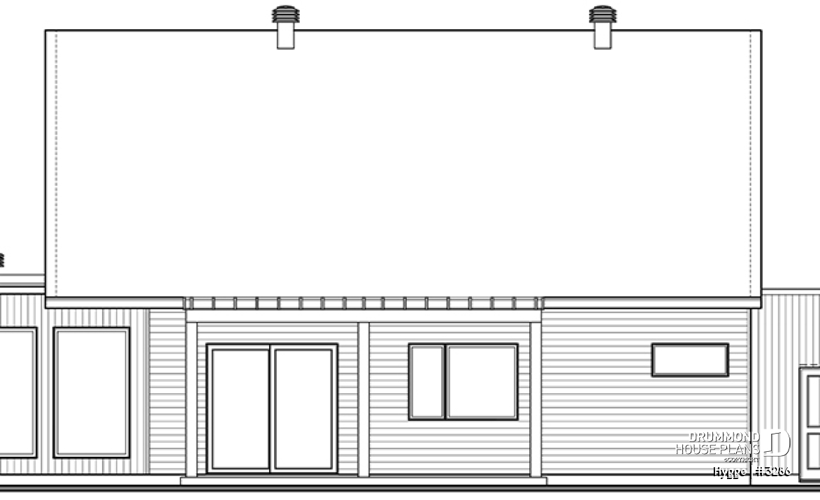 rear elevation - Hygge