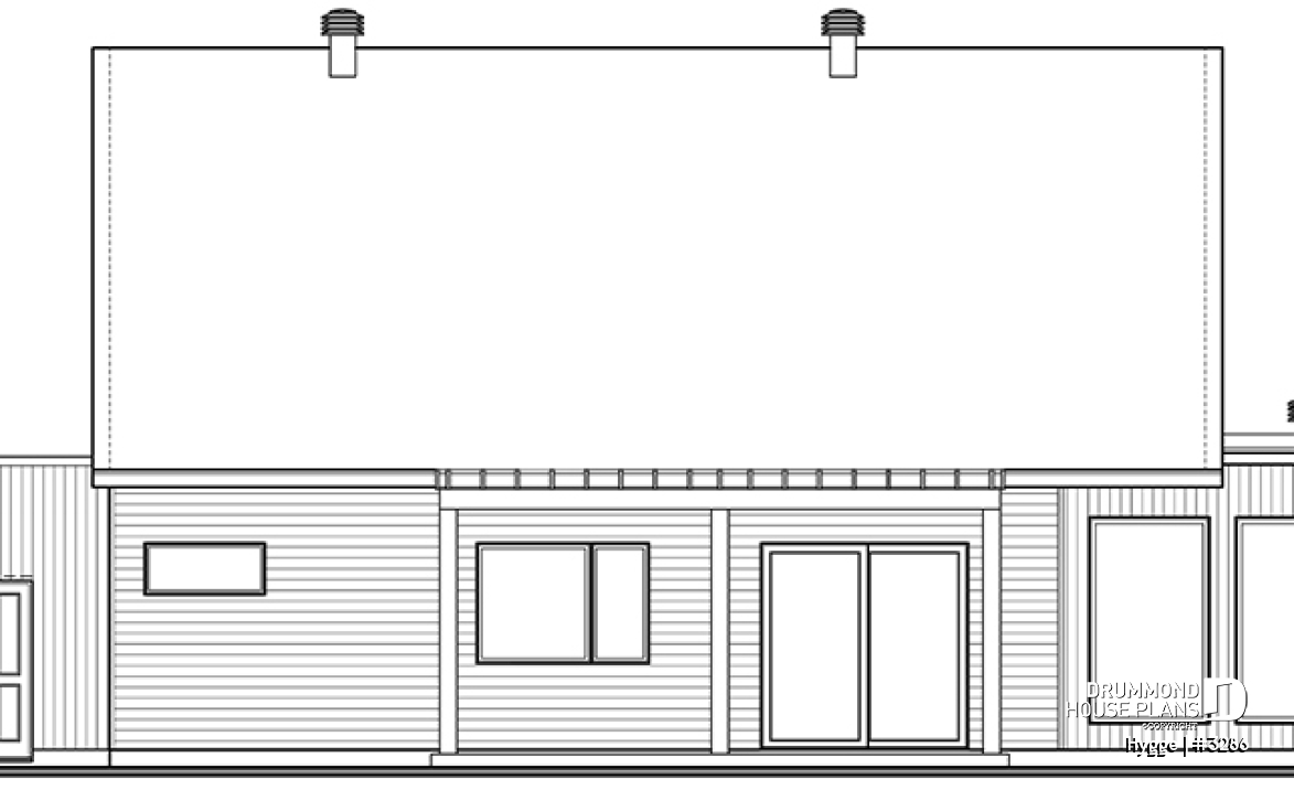 rear elevation - Hygge