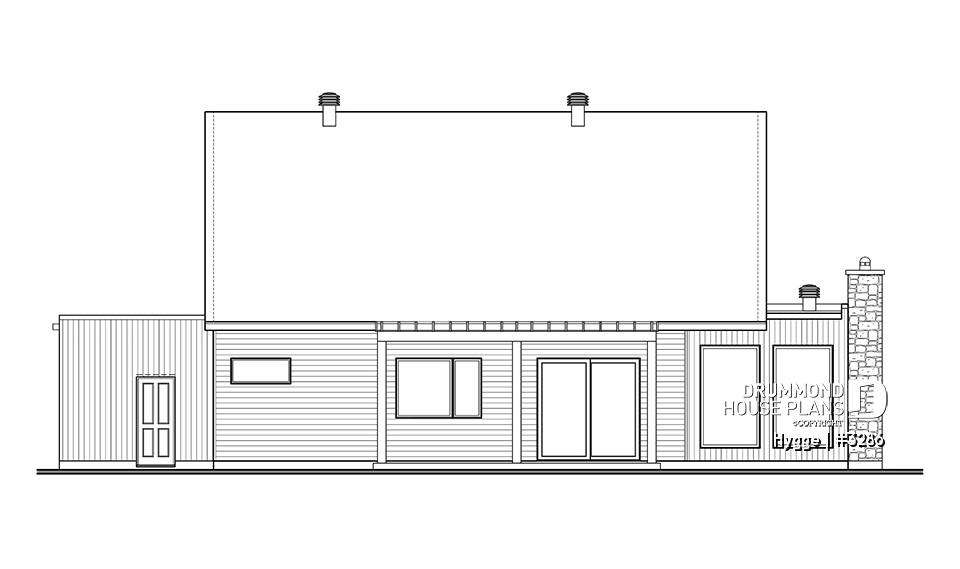 rear elevation - Hygge