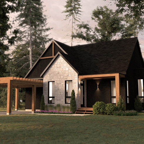 rear elevation - Hygge 2