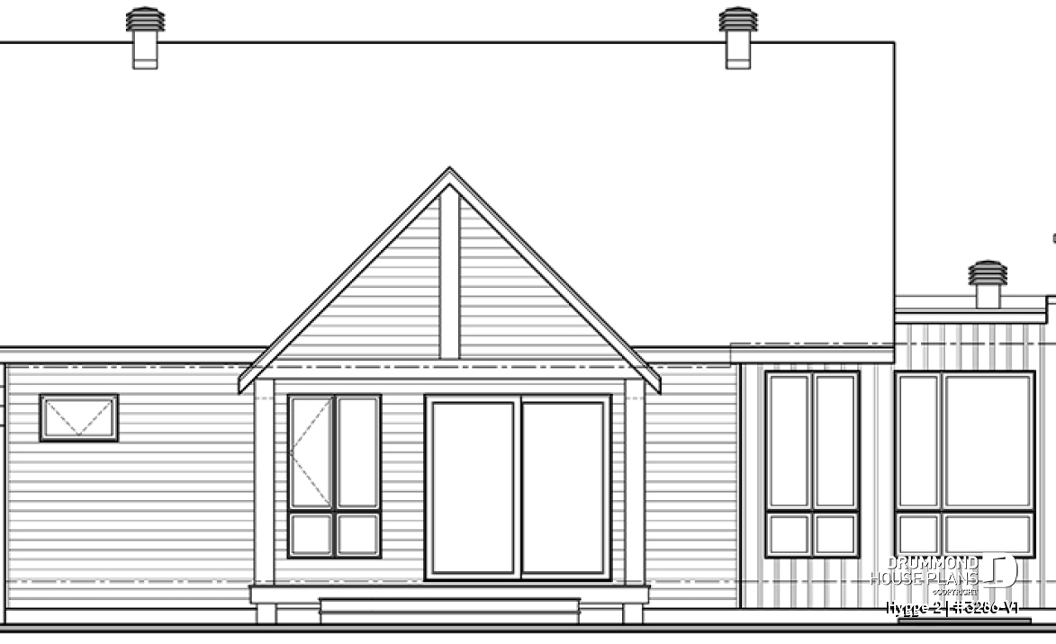 rear elevation - Hygge 2