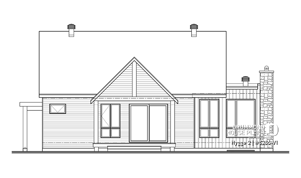 rear elevation - Hygge 2