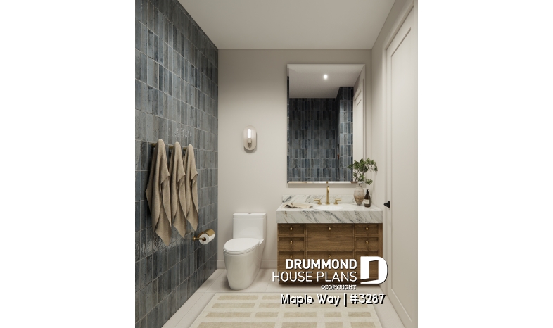 Photo Half bath - Maple Way