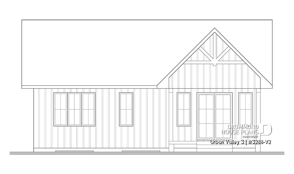Rear view - BASE MODEL - Urban Valley 3