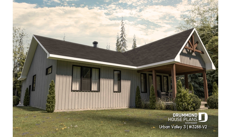 Rear view - BASE MODEL - Urban Valley 3