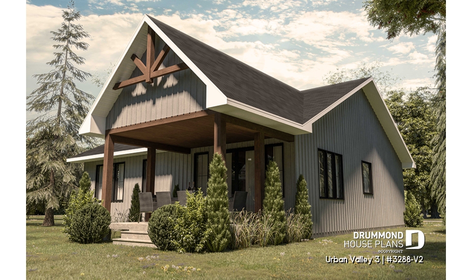 Rear view - BASE MODEL - Urban Valley 3