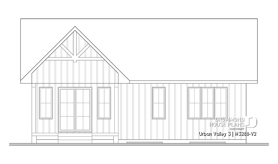 Rear view - BASE MODEL - Urban Valley 3